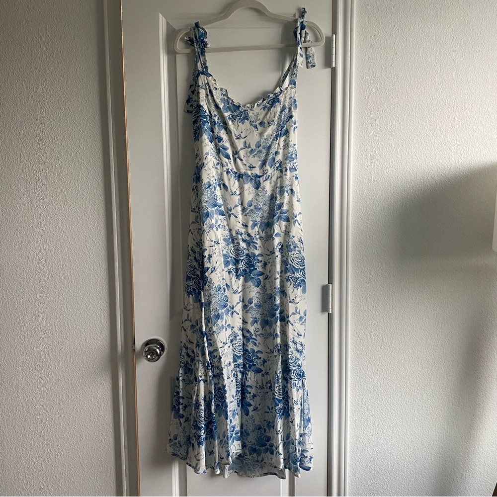 Reformation Nikita Dress in Pompadour (6)